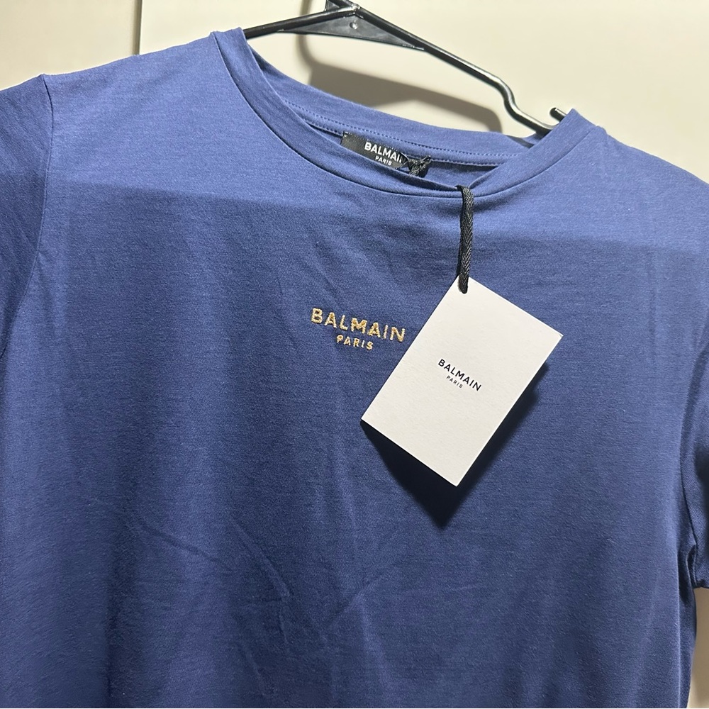 Balmain T- shirt dress small